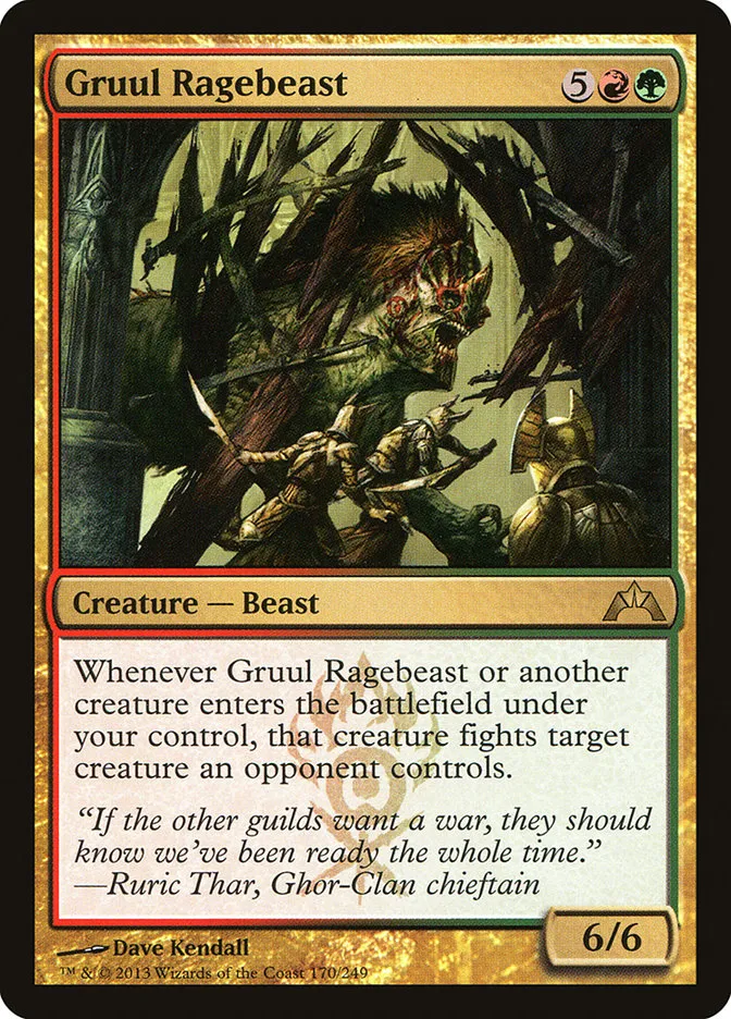 Gruul Ragebeast Front Face