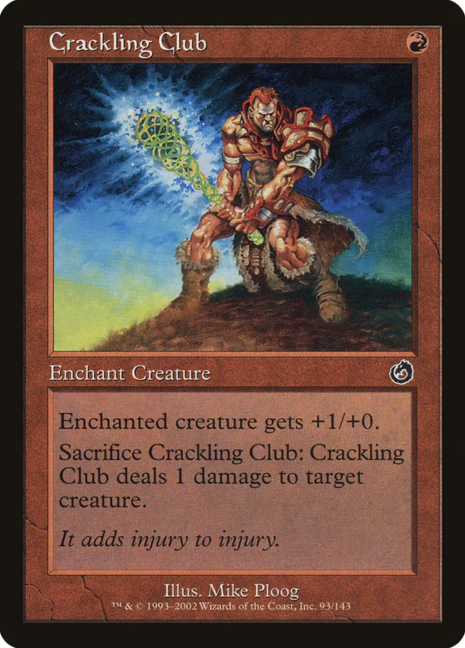 Crackling Club Front Face