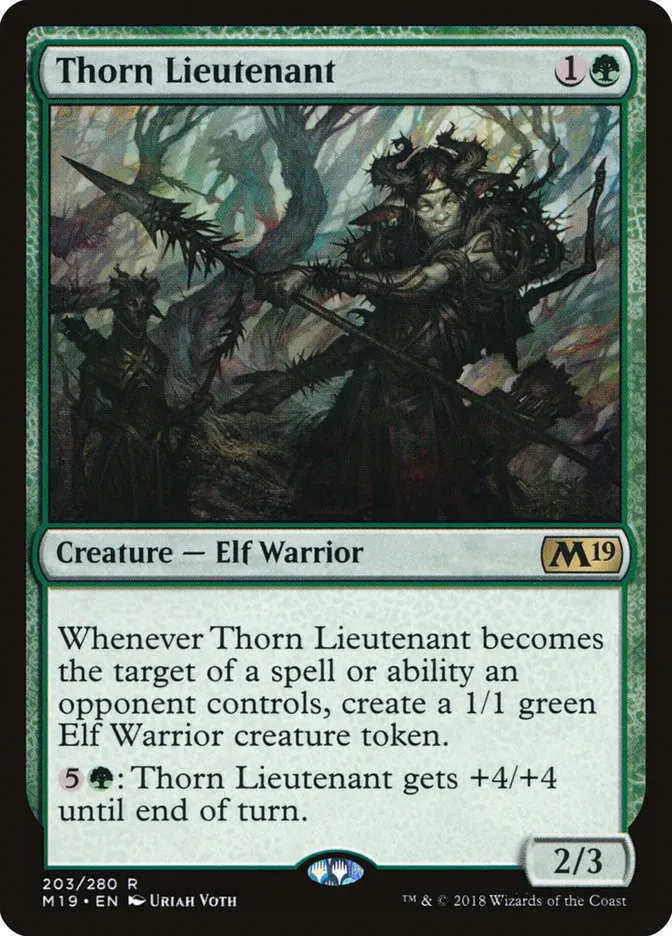 Thorn Lieutenant Front Face