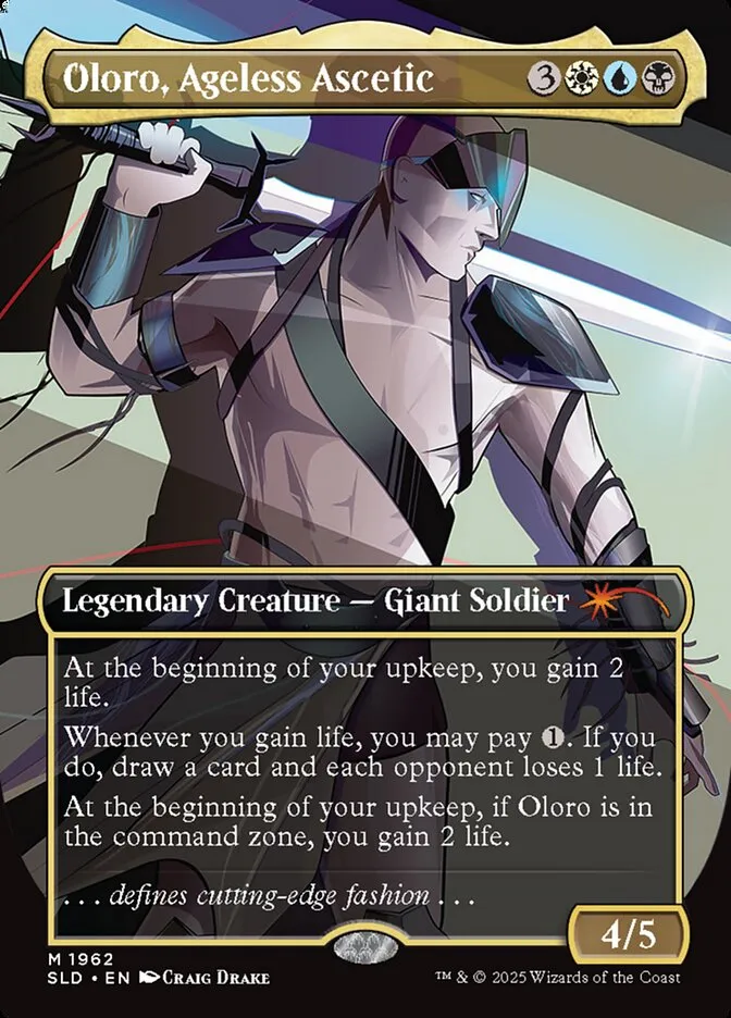 Oloro, Ageless Ascetic Front Face