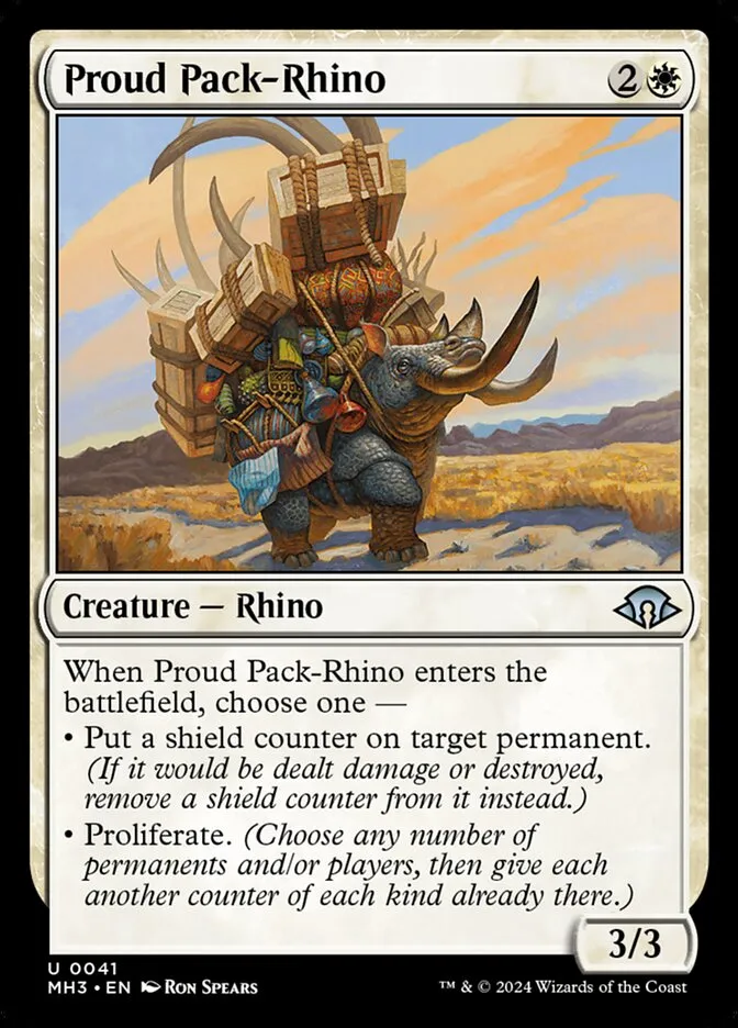 Proud Pack-Rhino Front Face