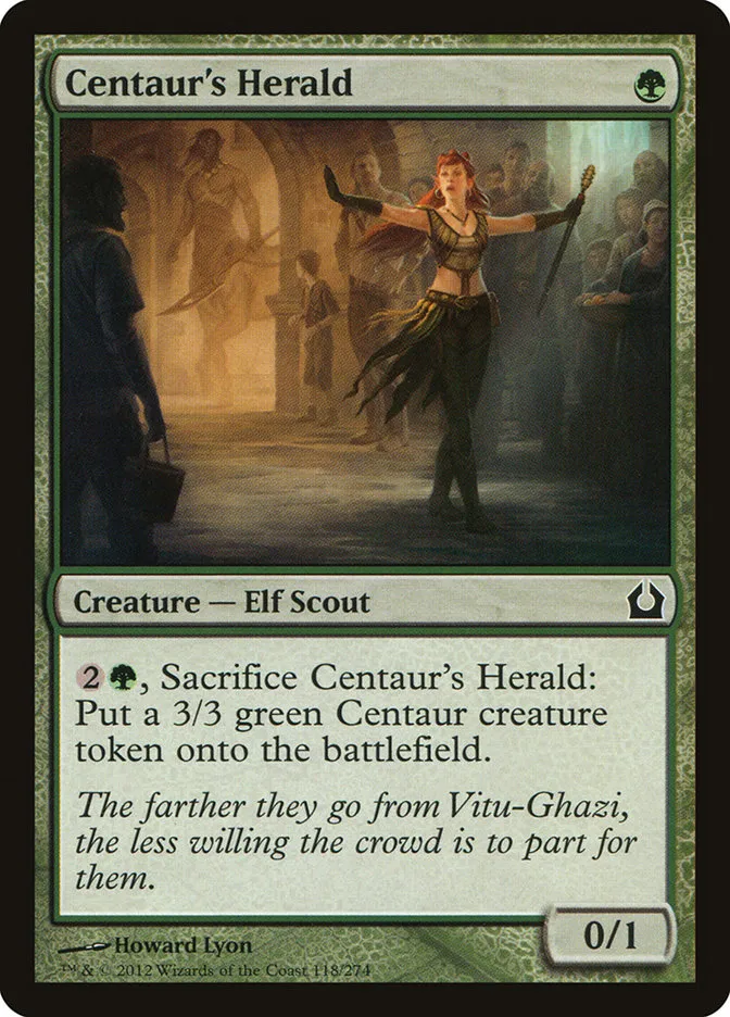 Centaur's Herald Front Face