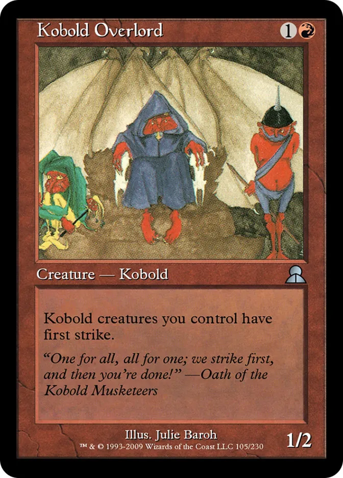 Kobold Overlord Front Face