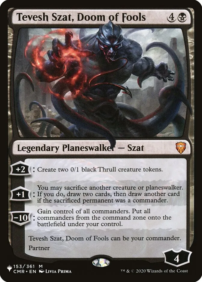 Tevesh Szat, Doom of Fools Front Face