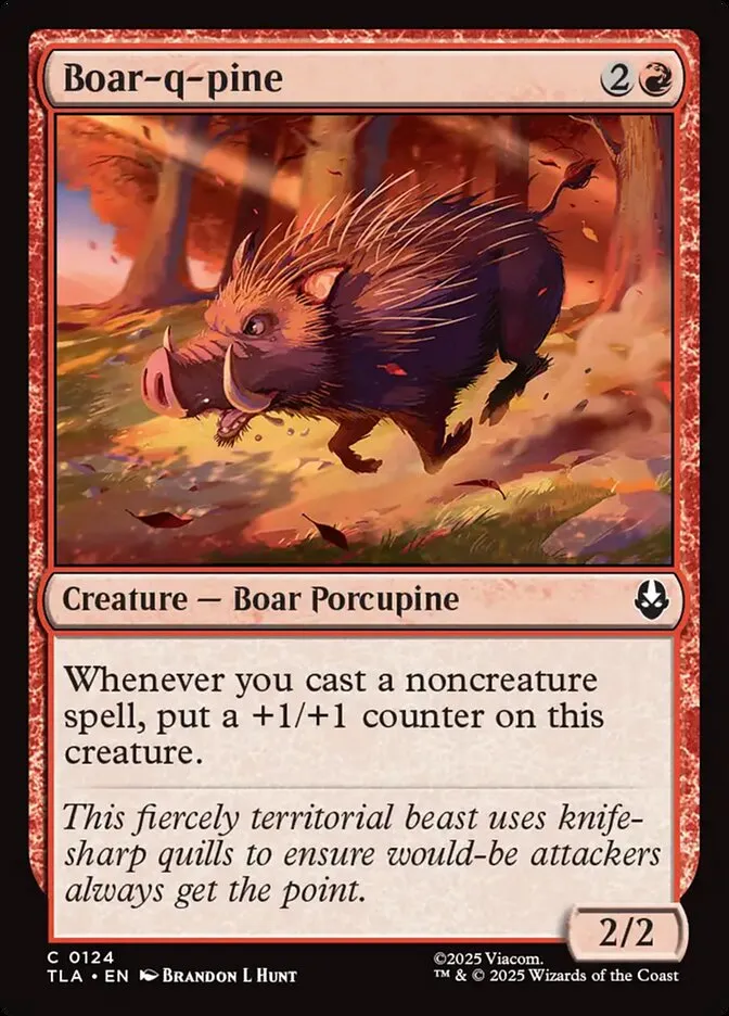 Boar-q-pine Front Face