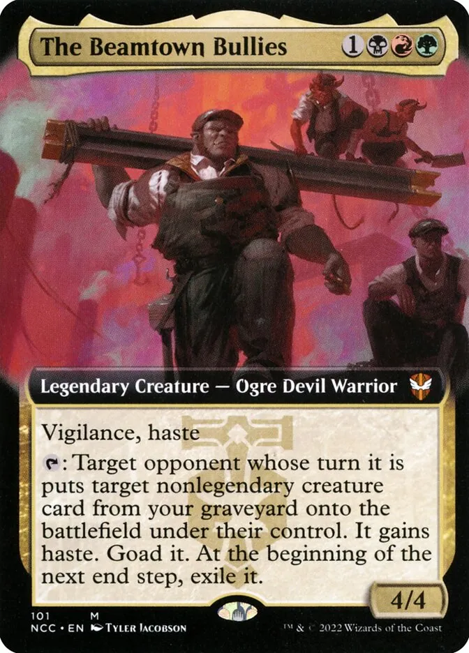 The Beamtown Bullies Front Face