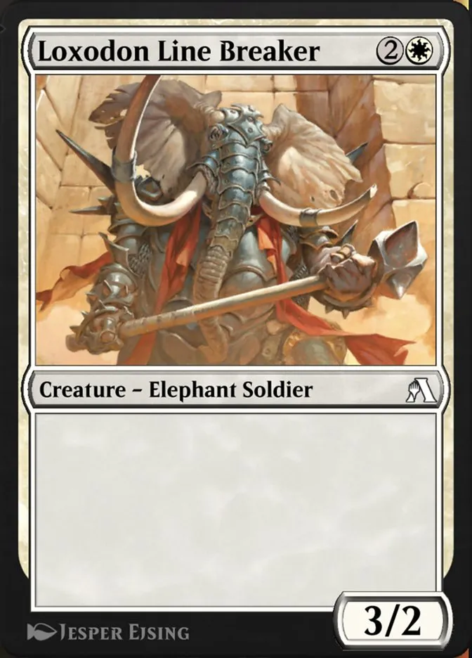 Loxodon Line Breaker Front Face