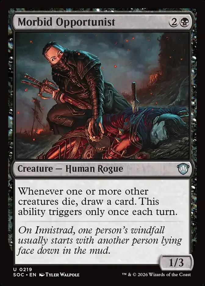 Morbid Opportunist Front Face
