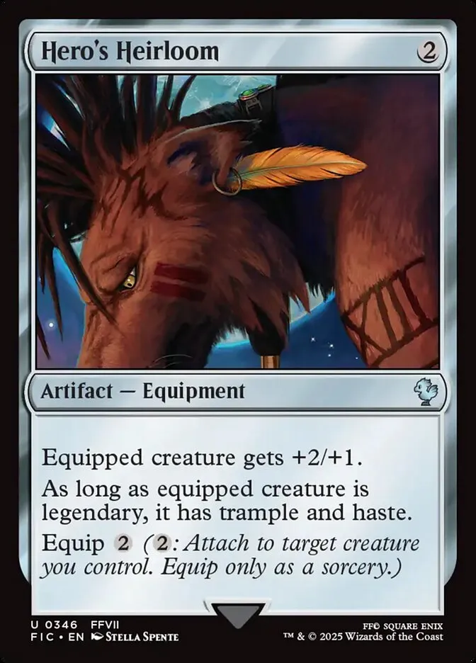Hero's Heirloom Front Face