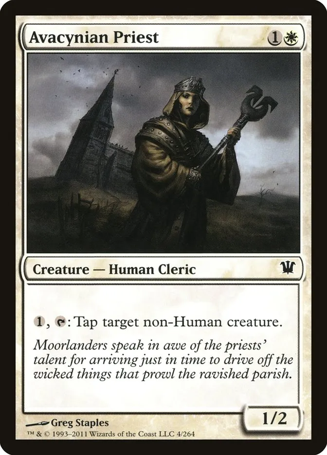 Avacynian Priest Front Face