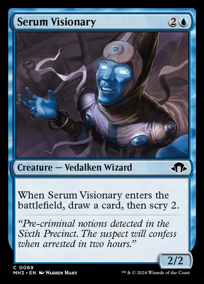 Serum Visionary Front Face
