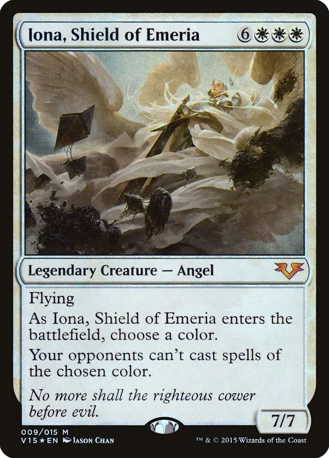 Iona, Shield of Emeria Front Face