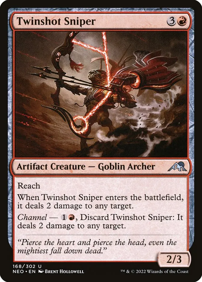Twinshot Sniper Front Face