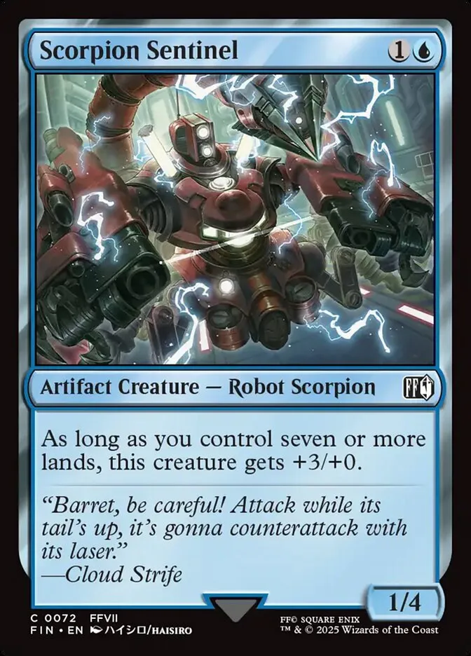 Scorpion Sentinel Front Face