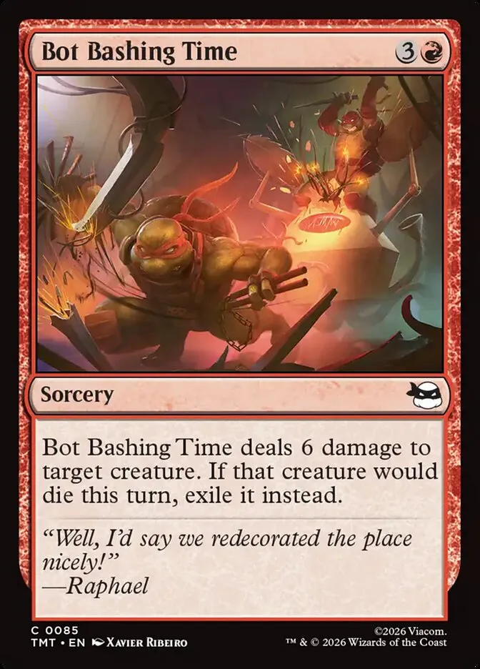 Bot Bashing Time Front Face