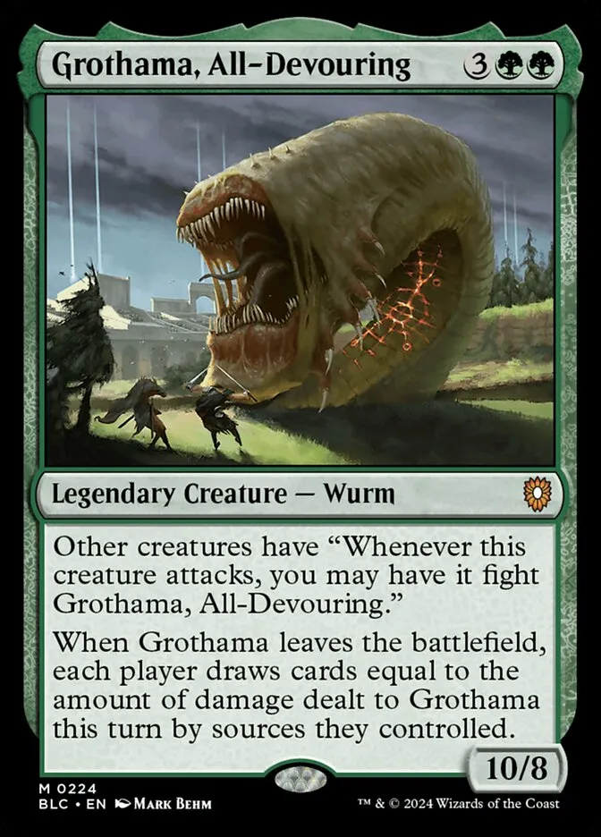 Grothama, All-Devouring Front Face