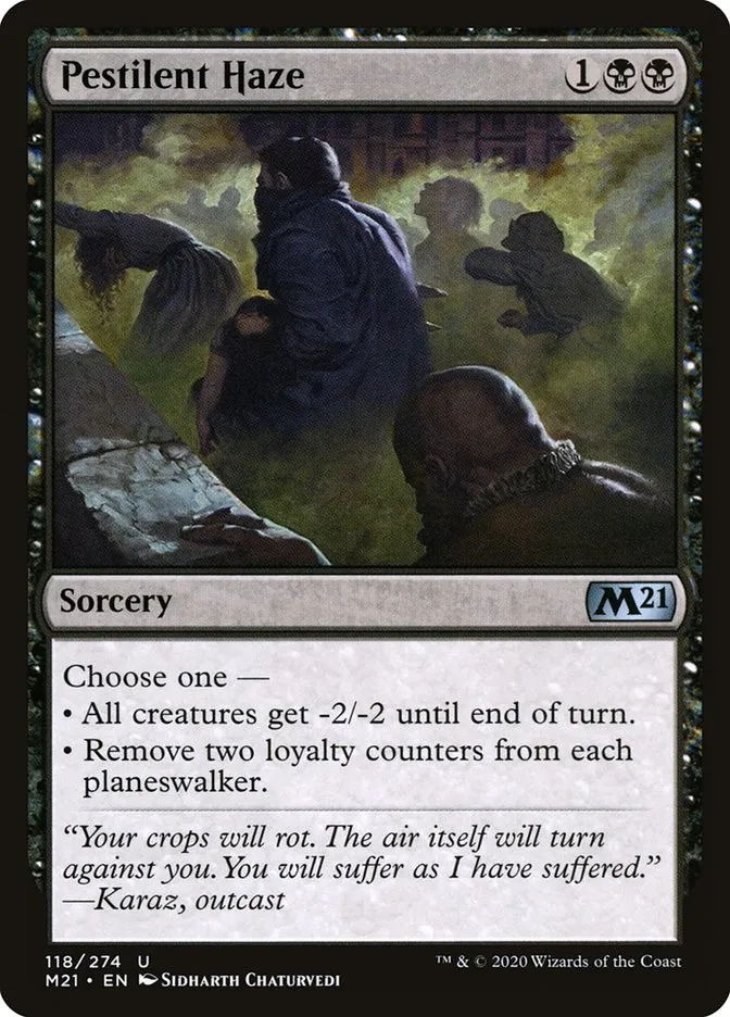 Pestilent Haze Front Face