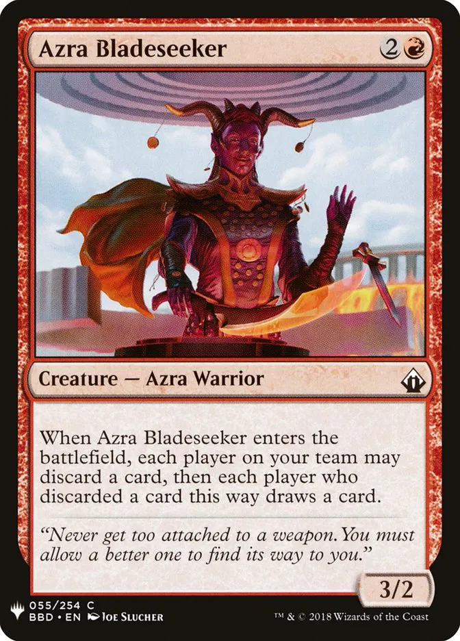 Azra Bladeseeker Front Face