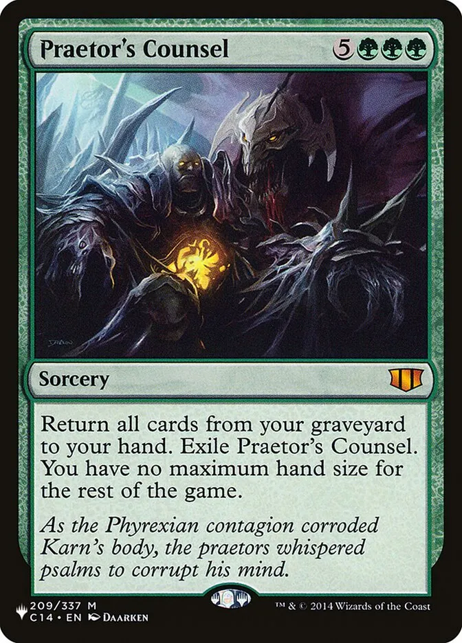 Praetor's Counsel Front Face