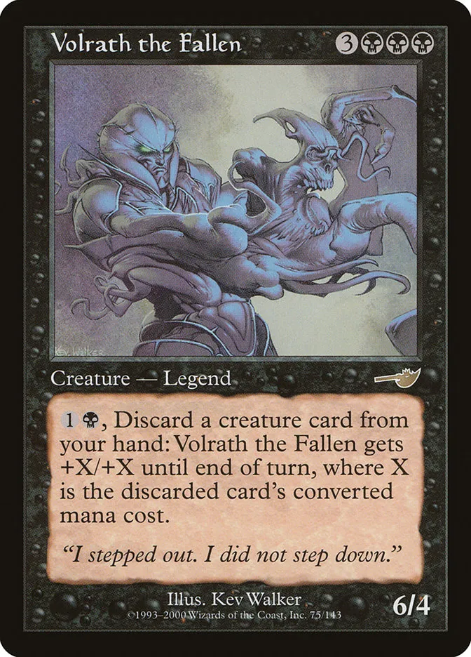 Volrath the Fallen Front Face