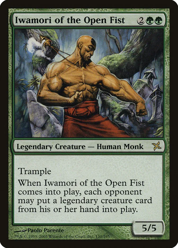 Iwamori of the Open Fist Front Face