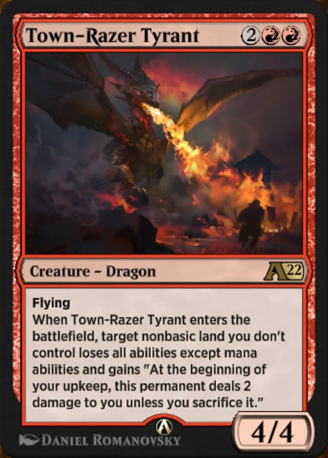 Town-Razer Tyrant Front Face