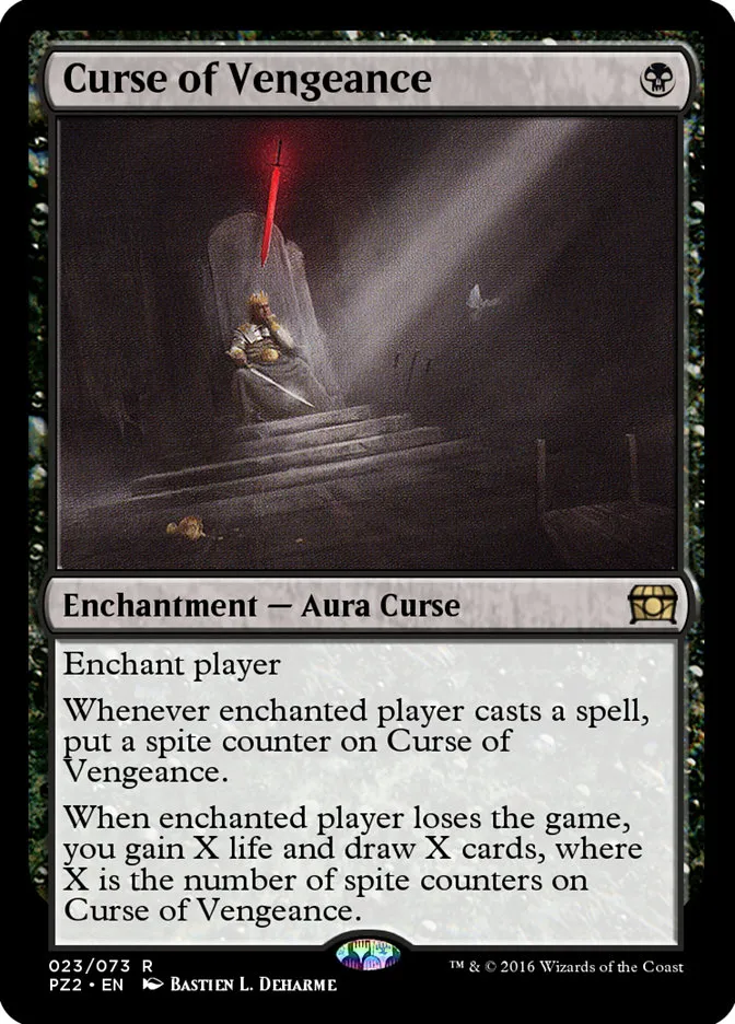 Curse of Vengeance Front Face