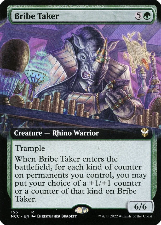 Bribe Taker Front Face