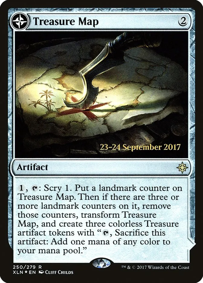 Treasure Map // Treasure Cove Front Face