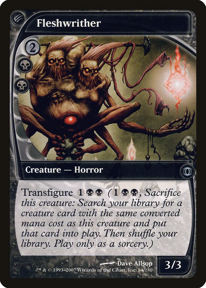 Fleshwrither Front Face