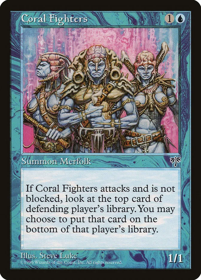 Coral Fighters Front Face