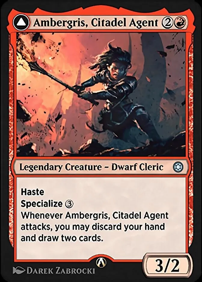 Ambergris, Citadel Agent Front Face