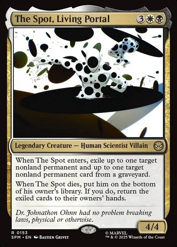The Spot, Living Portal Front Face