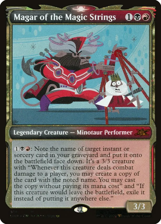 Magar of the Magic Strings Front Face