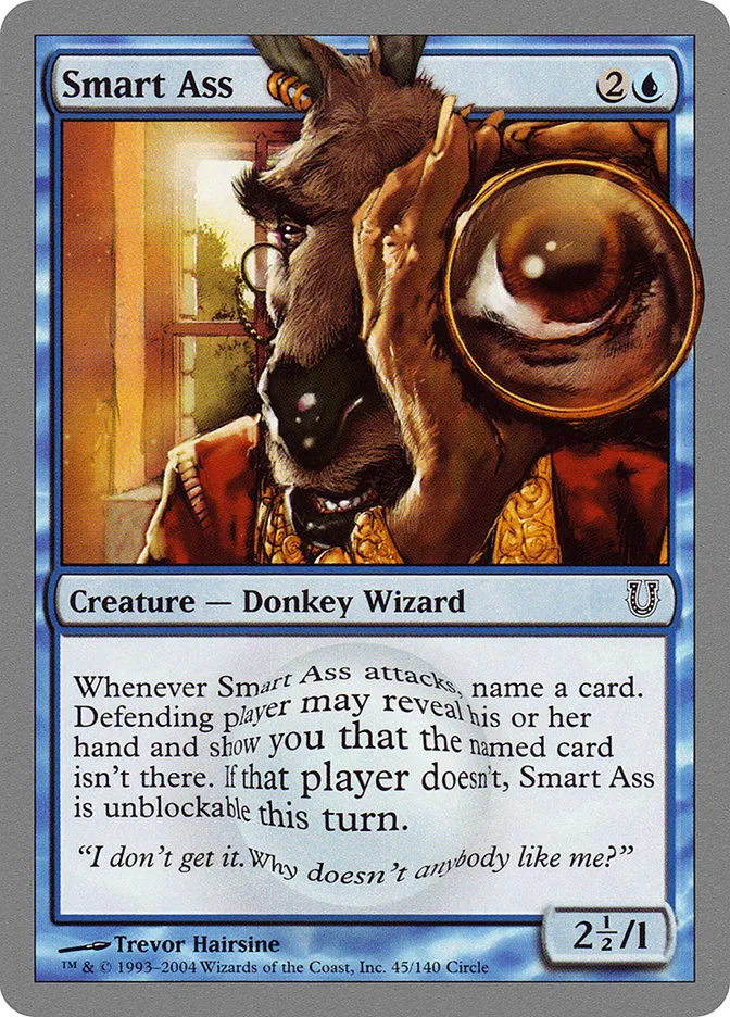 Smart Ass Front Face