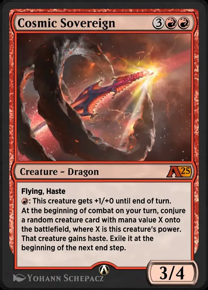 Cosmic Sovereign Front Face