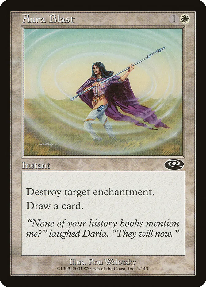 Aura Blast Front Face