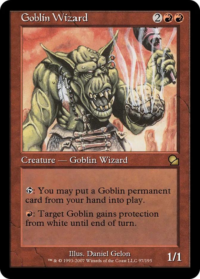 Goblin Wizard Front Face