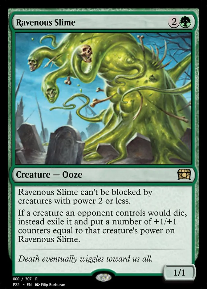 Ravenous Slime Front Face