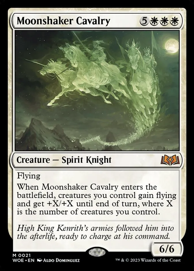 Moonshaker Cavalry Front Face