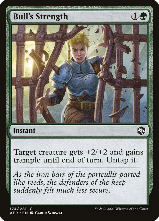 Bull's Strength Front Face