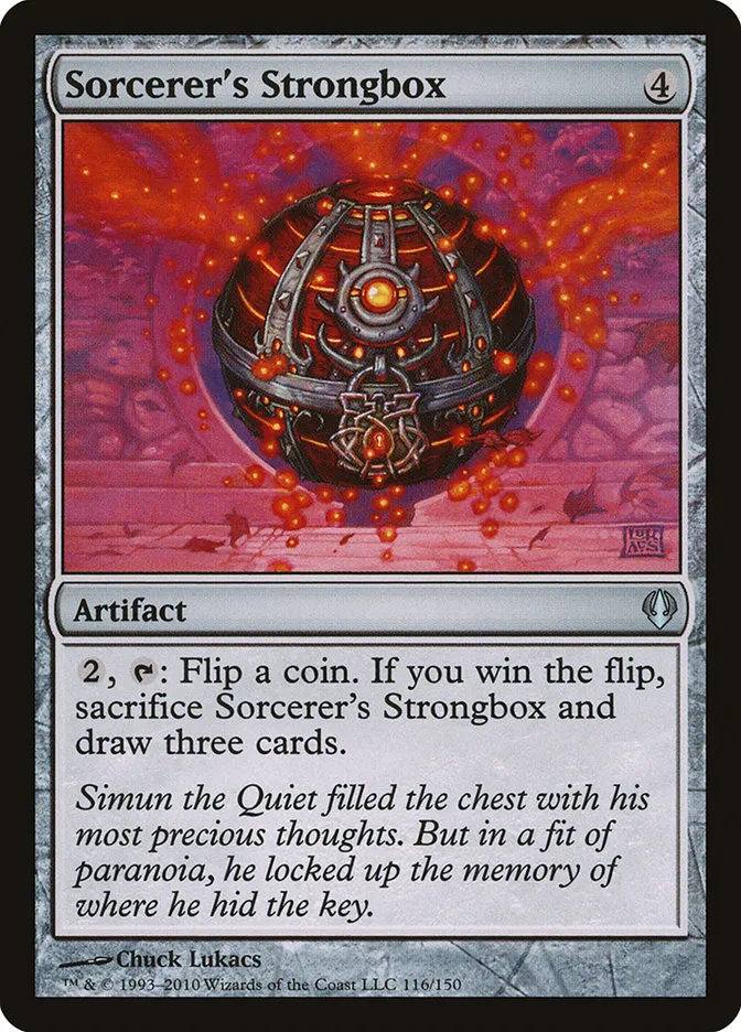 Sorcerer's Strongbox Front Face