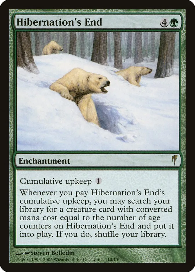 Hibernation's End Front Face