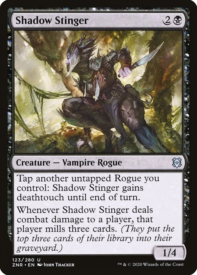 Shadow Stinger Front Face