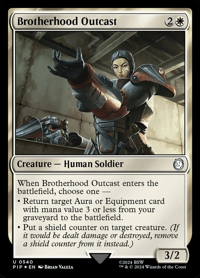 Brotherhood Outcast Front Face
