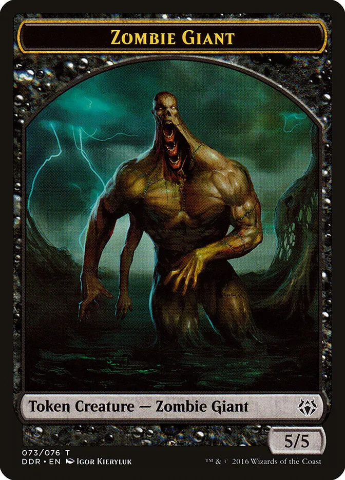 Zombie Giant Front Face