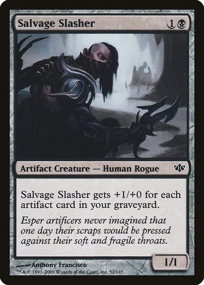 Salvage Slasher Front Face