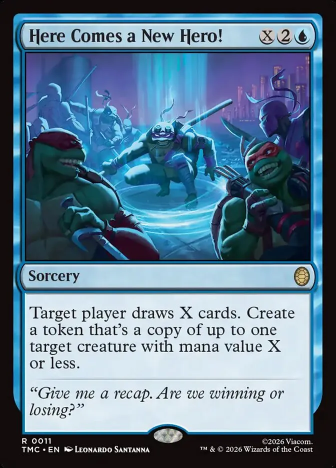 Here Comes a New Hero! Front Face