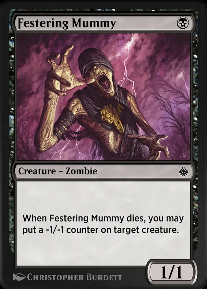 Festering Mummy Front Face