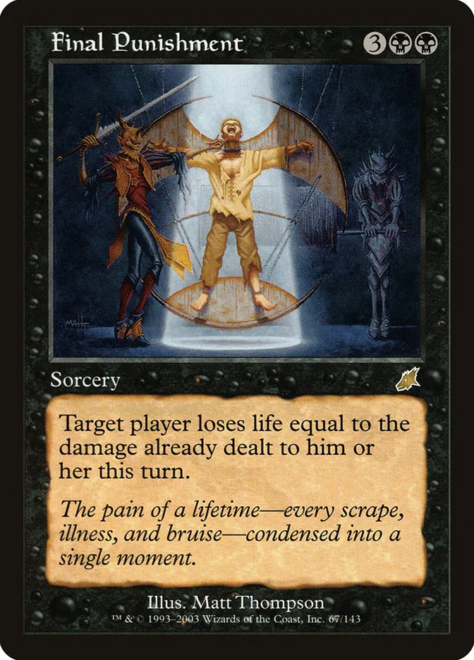 Final Punishment Front Face